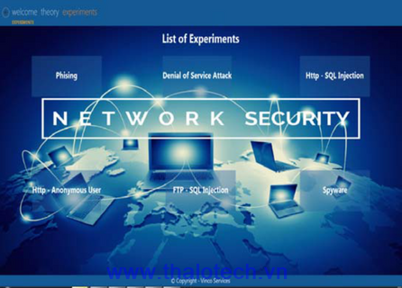 Phần mềm Mô phỏng Đào tạo An ninh Mạng và Bảo mật Internet