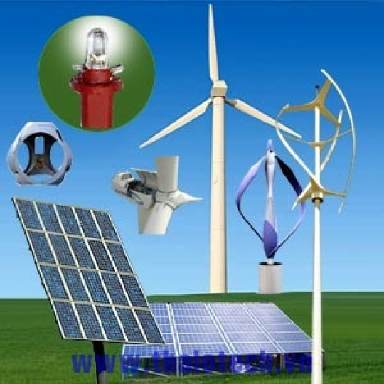 Phòng thực hành năng lượng tái tạo gió - mặt trời
